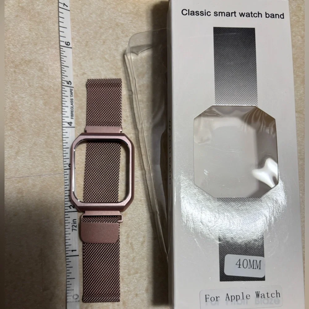 NWT Rose Gold Colored Smart Watch Band 40mm